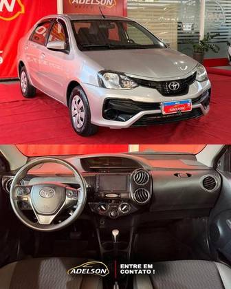 TOYOTA ETIOS 1.3 X 16V FLEX 4P AUTOMÁTICO